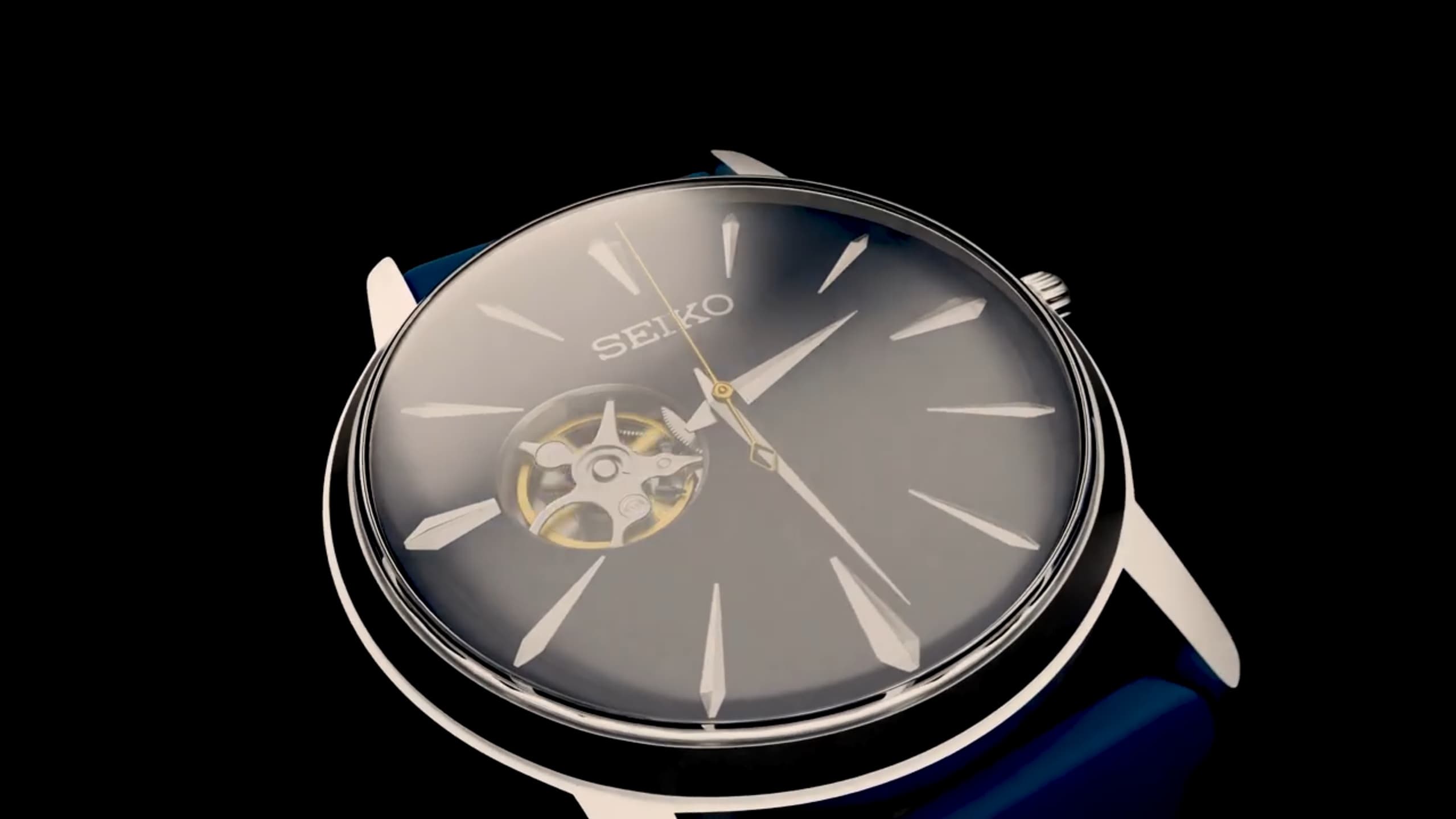 For automatic openheart watch lovers